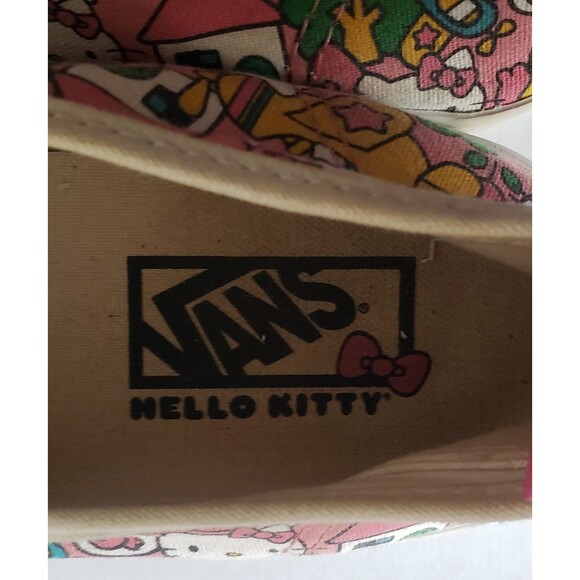 VANS Off The Wall Hello Kitty Pink Low Top Sneakers, Women size 8 Men Size 6.5 - Picture 9 of 11